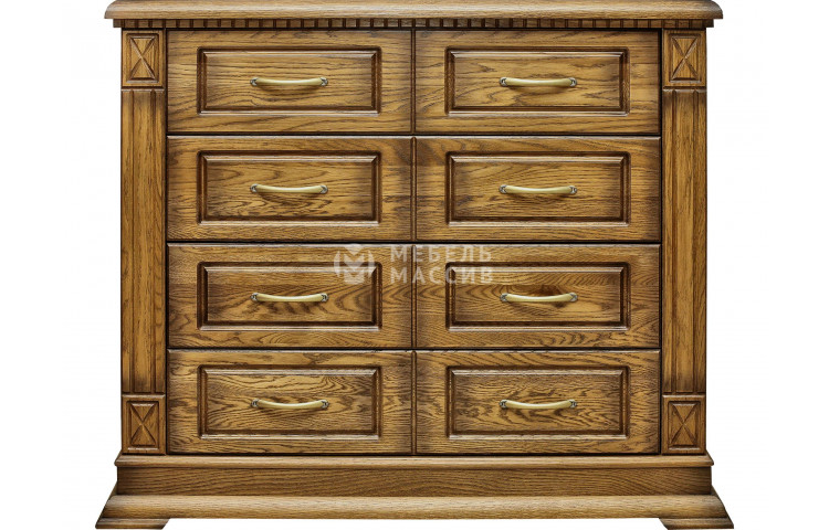 Комод Флоренция - 4 ящика (фальшь 8 ящ.)